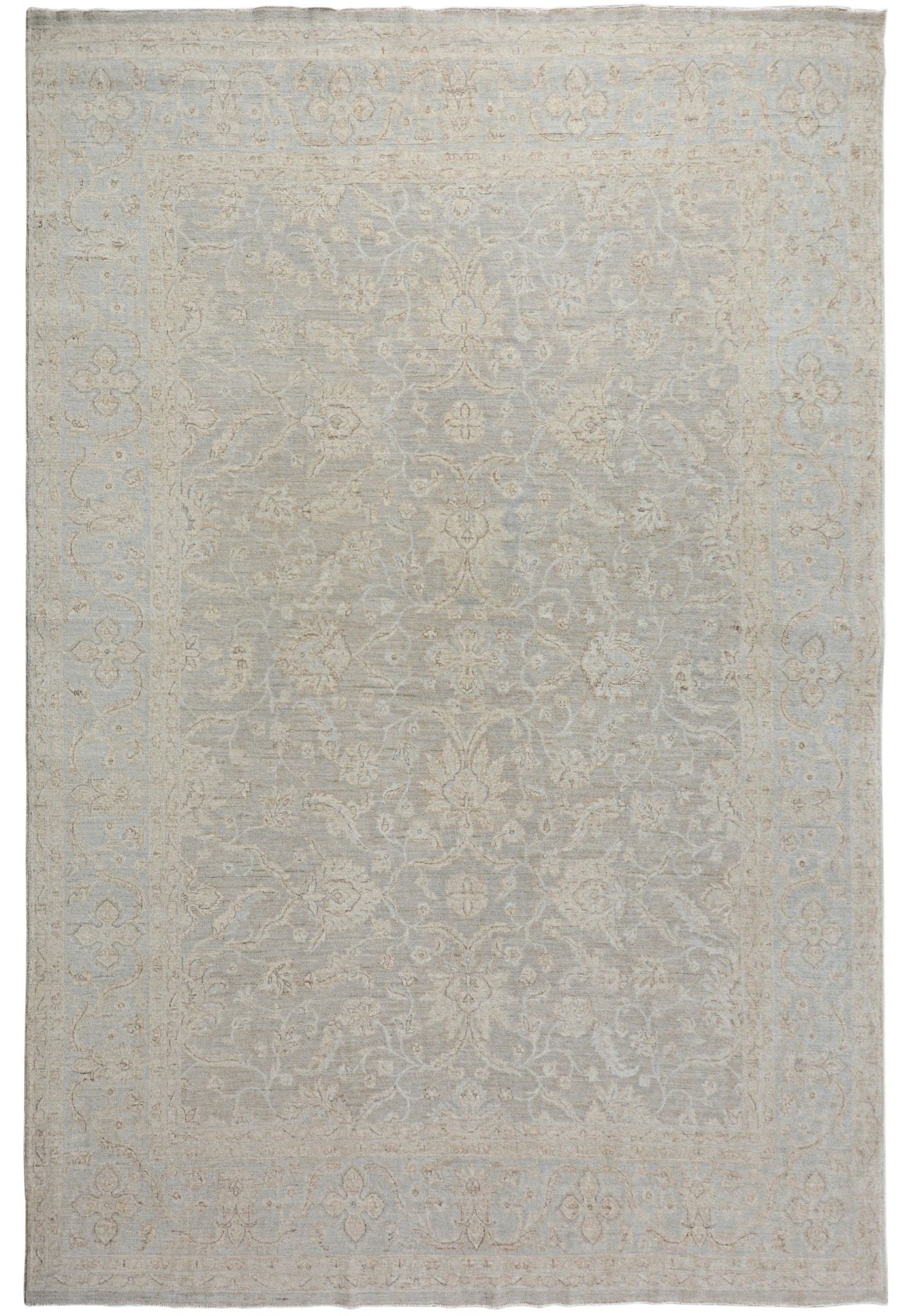 Handmade Afghan Chobi Rug | Bamyan Collection | 316 x 255 cm | 10'5" x 8'5" - Najaf Rugs & Textile