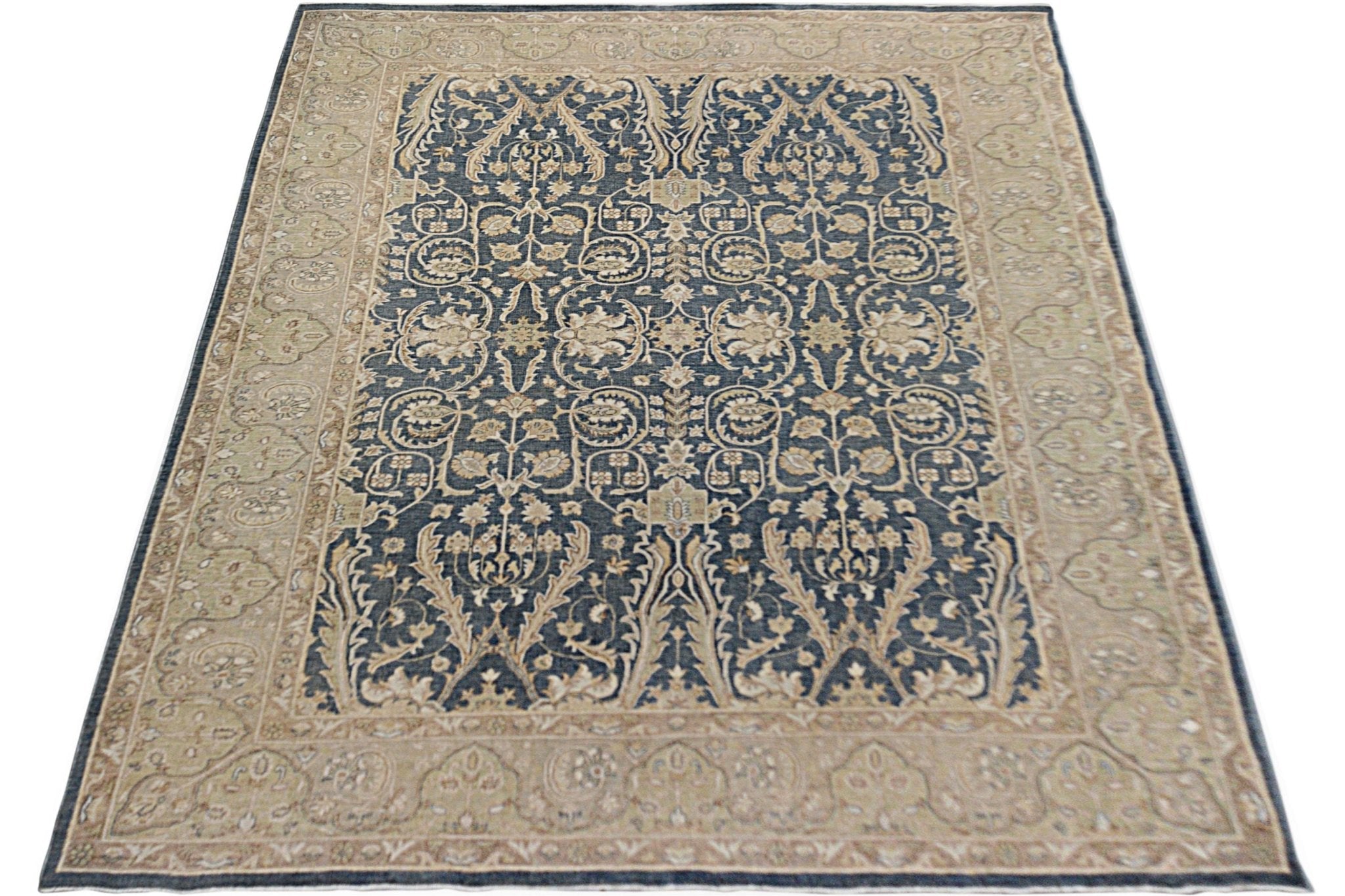 Handmade Afghan Chobi Rug | Bamyan Collection | 320 x 248 cm | 10'6" x 8'2" - Najaf Rugs & Textile