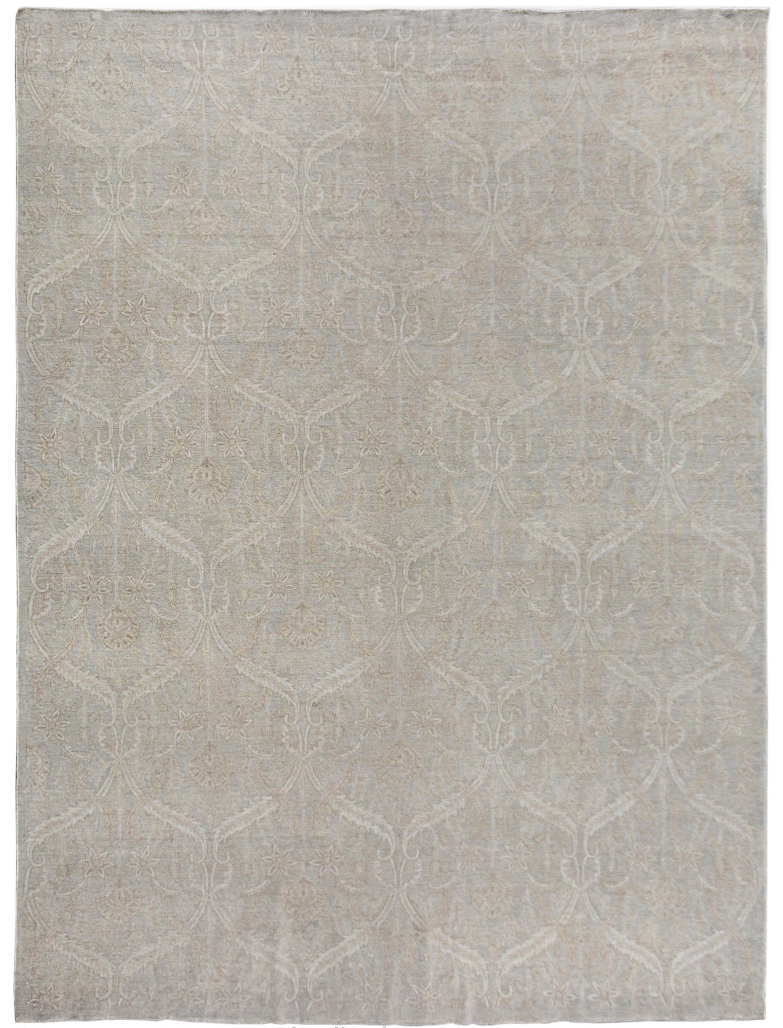 Handmade Afghan Chobi Rug | Bamyan Collection | 329 x 244 cm | 10'10" x 8' - Najaf Rugs & Textile