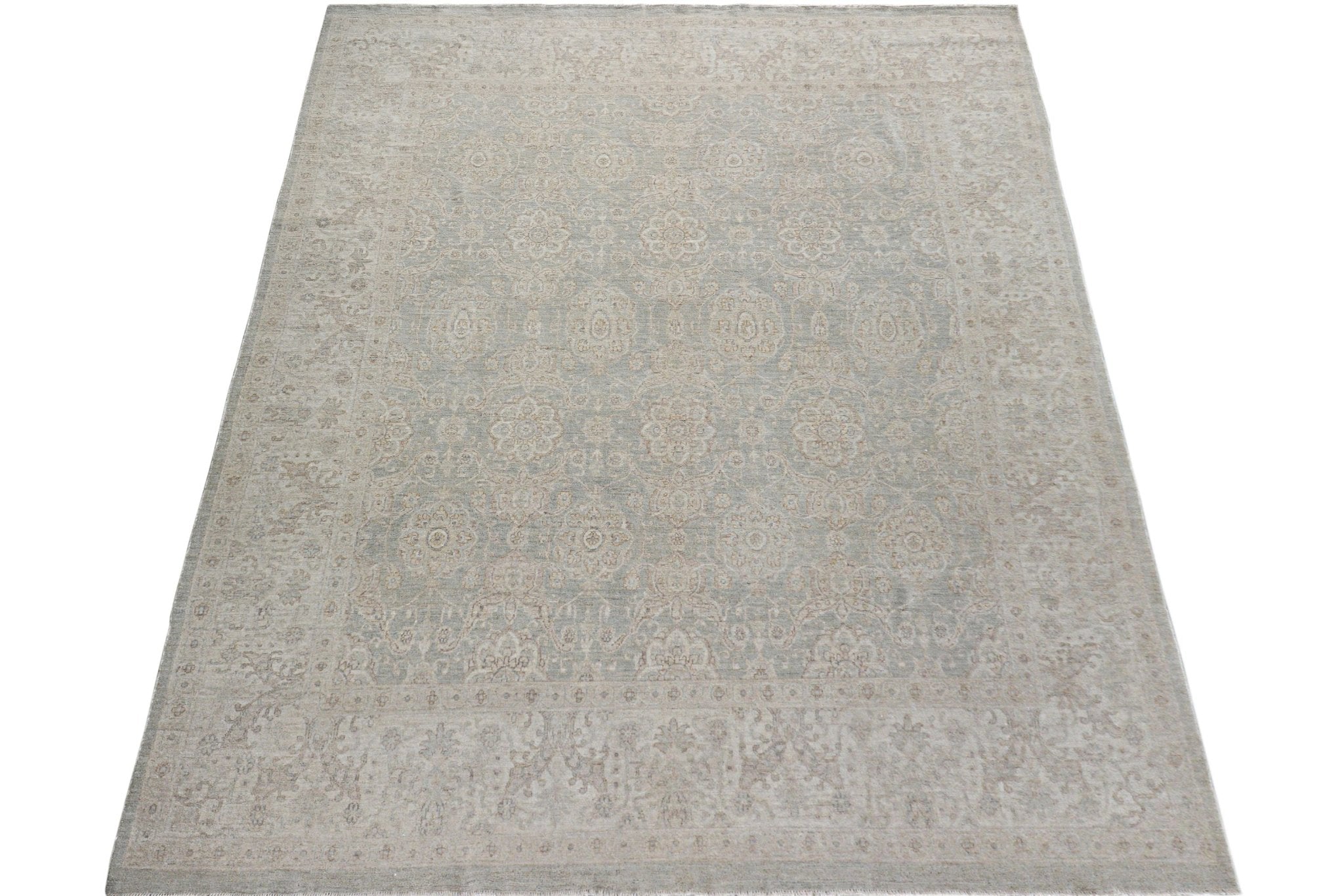 Handmade Afghan Chobi Rug | Bamyan Collection | 350 x 268 cm | 11'6" x 8'10" - Najaf Rugs & Textile