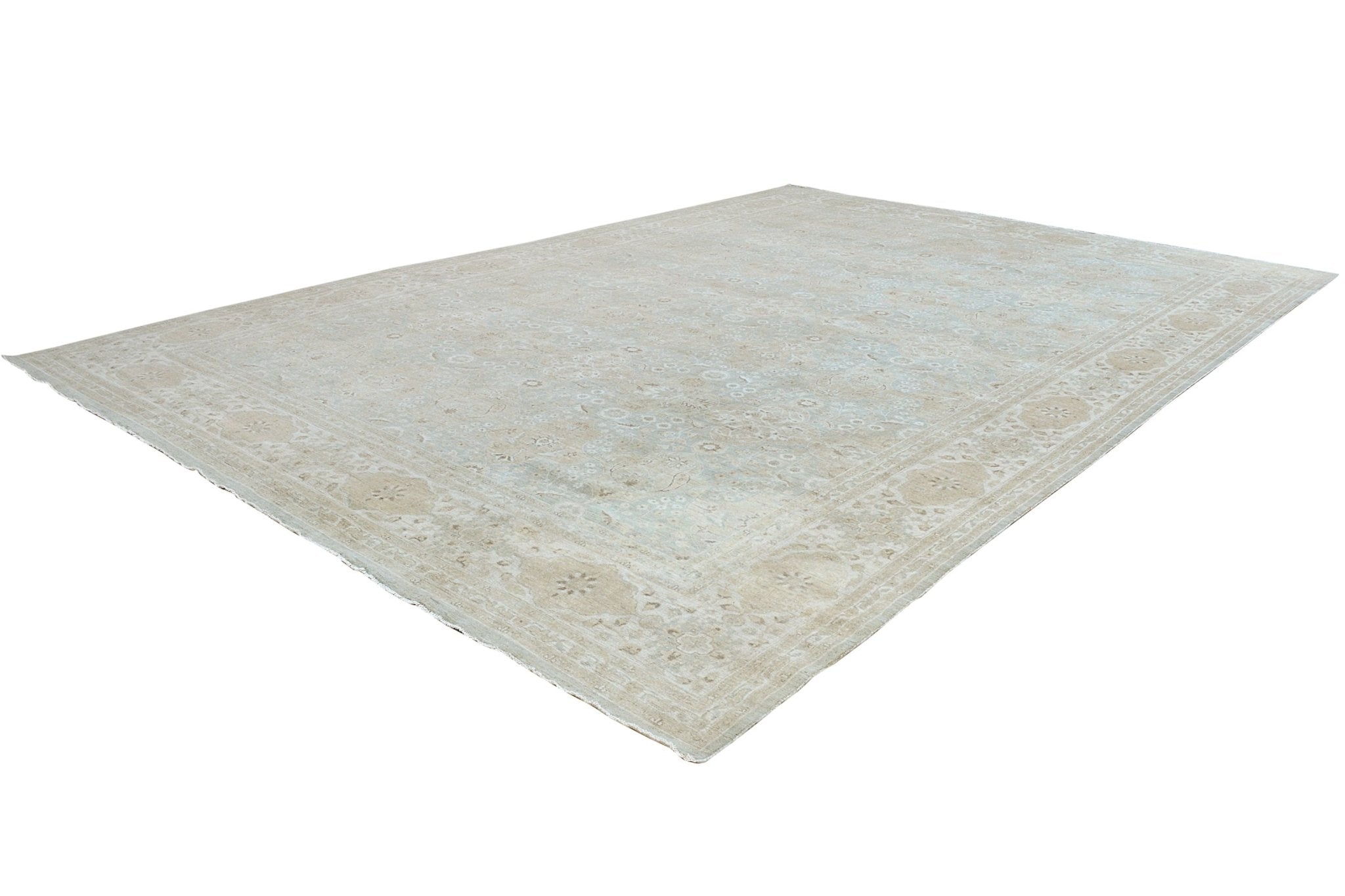 Handmade Afghan Chobi Rug | Bamyan Collection | 550 x 376 cm | 18'1" x 12'4" - Najaf Rugs & Textile