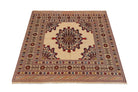 Handmade Afghan Herati Rug | 153 x 142 cm | 5'1" x 4' - Najaf Rugs & Textile