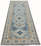 Handmade Afghan Kazakh Hallway Runner | 237 x 83 cm | 7'9" x 2'9" - Najaf Rugs & Textile