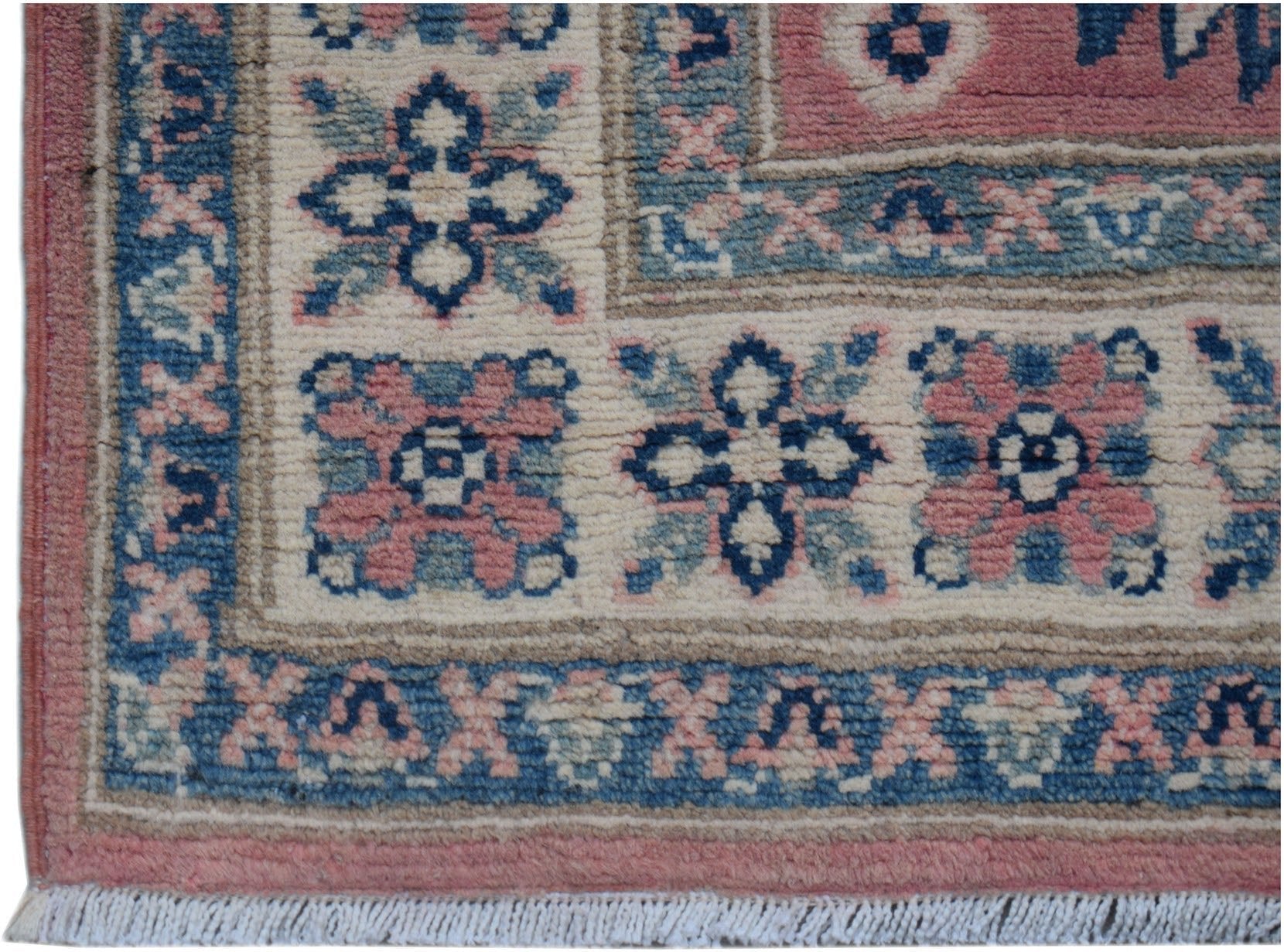 Handmade Afghan Kazakh Hallway Runner | 276 x 79 cm | 9'1" x 2'8" - Najaf Rugs & Textile