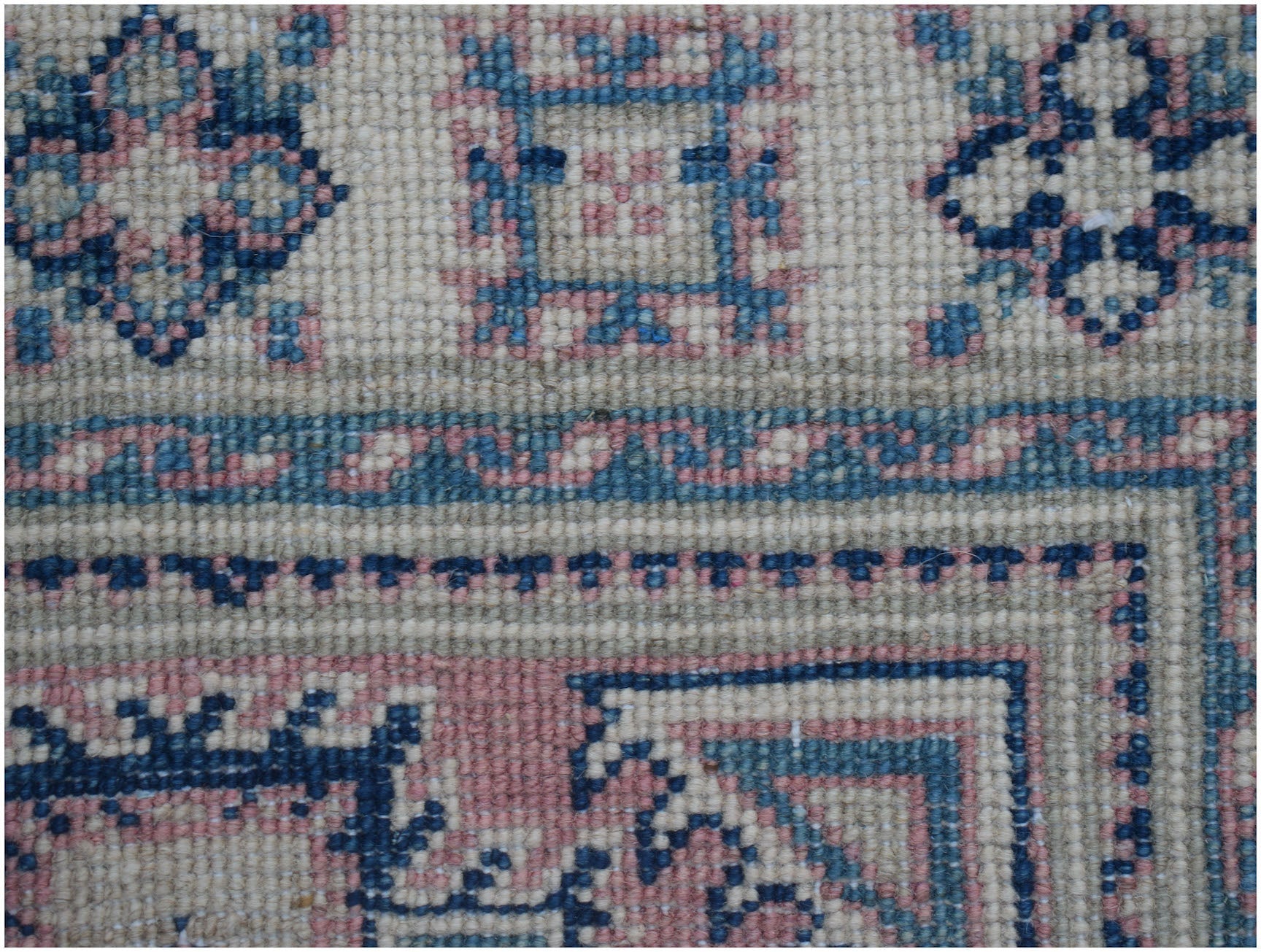 Handmade Afghan Kazakh Hallway Runner | 286 x 79 cm | 9'5" x 2'8" - Najaf Rugs & Textile