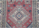 Handmade Afghan Kazakh Hallway Runner | 286 x 80 cm | 9'5" x 2'8" - Najaf Rugs & Textile