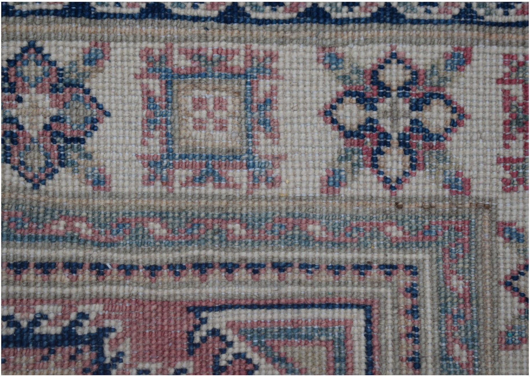 Handmade Afghan Kazakh Hallway Runner | 286 x 80 cm | 9'5" x 2'8" - Najaf Rugs & Textile