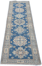 Handmade Afghan Kazakh Hallway Runner | 288 x 80 cm - Najaf Rugs & Textile