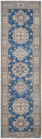 Handmade Afghan Kazakh Hallway Runner | 288 x 80 cm - Najaf Rugs & Textile