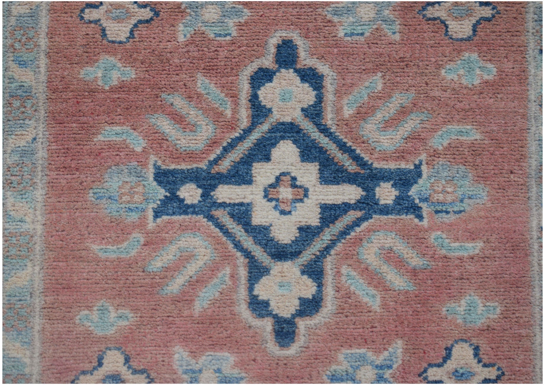 Handmade Afghan Kazakh Hallway Runner | 289 x 81 cm | 9'6" x 2'9" - Najaf Rugs & Textile