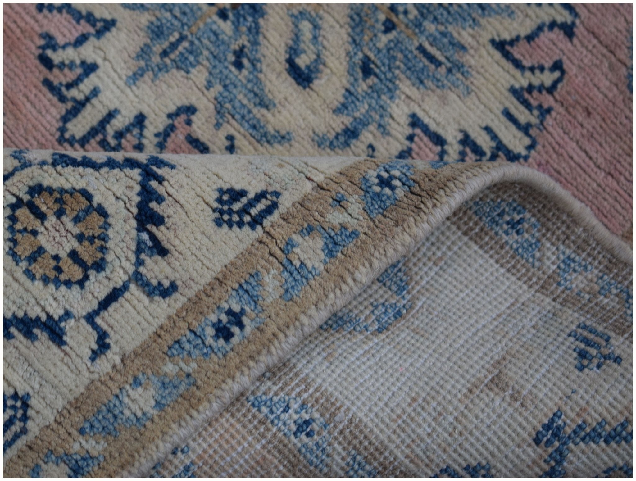 Handmade Afghan Kazakh Hallway Runner | 292 x 77 cm | 9'7" x 2'7" - Najaf Rugs & Textile