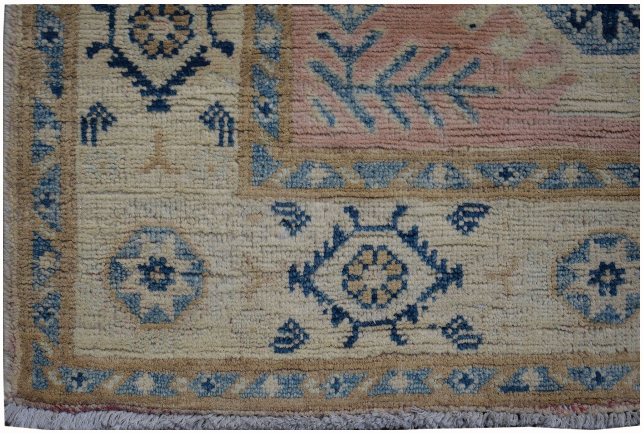 Handmade Afghan Kazakh Hallway Runner | 292 x 77 cm | 9'7" x 2'7" - Najaf Rugs & Textile