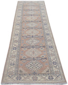 Handmade Afghan Kazakh Hallway Runner | 293 x 77 cm | 9'7" x 2'7" - Najaf Rugs & Textile