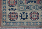 Handmade Afghan Kazakh Hallway Runner | 294 x 82 cm | 9'8" x 2'8" - Najaf Rugs & Textile