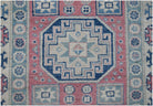 Handmade Afghan Kazakh Hallway Runner | 294 x 82 cm | 9'8" x 2'8" - Najaf Rugs & Textile