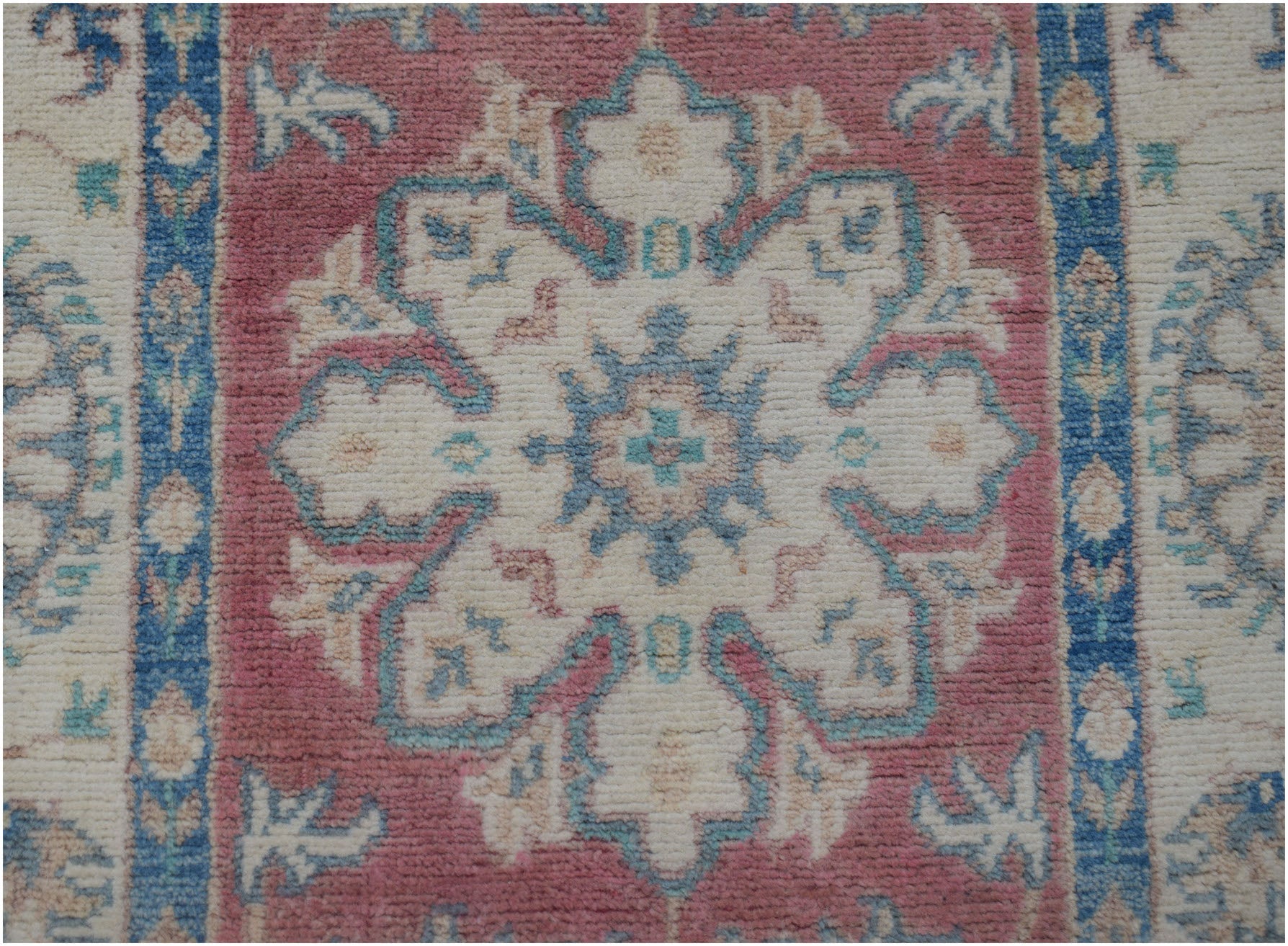 Handmade Afghan Kazakh Hallway Runner | 295 x 80 cm | 9'8" x 2'8" - Najaf Rugs & Textile