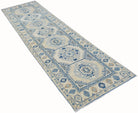 Handmade Afghan Kazakh Hallway Runner | 300 x 79 cm | 9'10" x 2'7" - Najaf Rugs & Textile