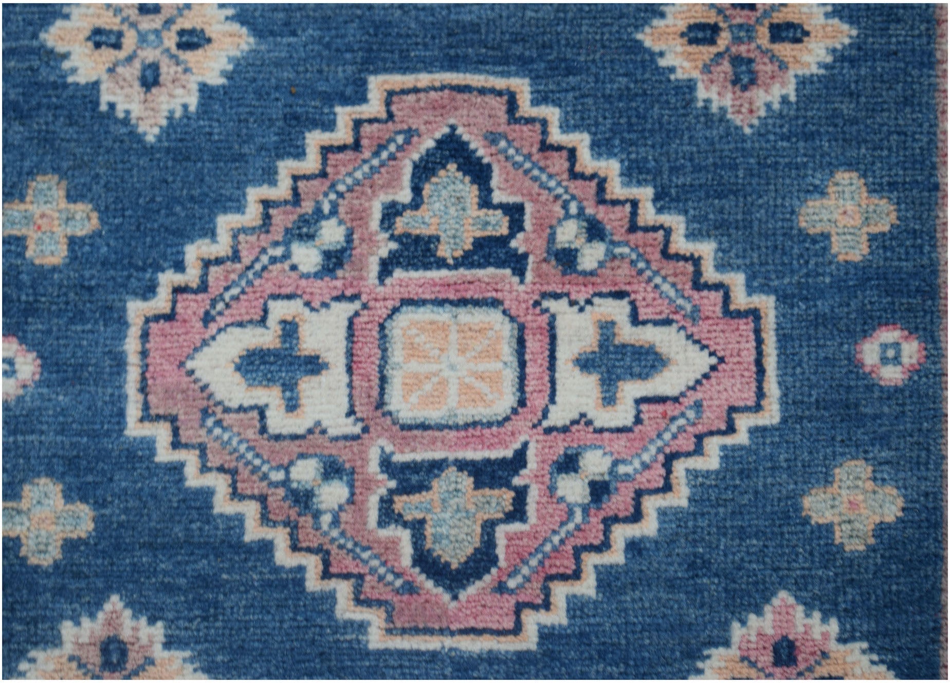 Handmade Afghan Kazakh Hallway Runner | 315 x 67 cm | 10'4" x 2'3" - Najaf Rugs & Textile