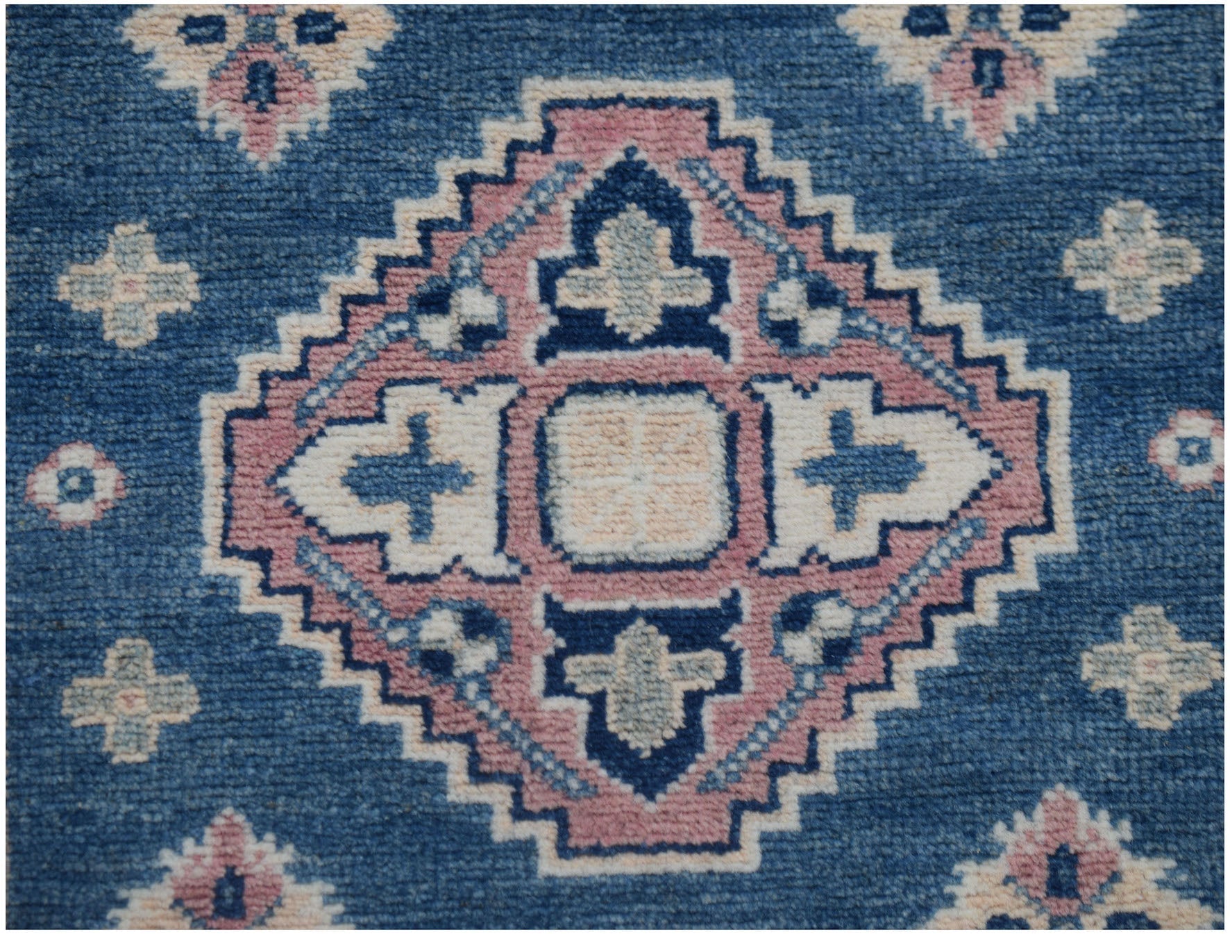 Handmade Afghan Kazakh Hallway Runner | 332 x 65 cm | 10'11" x 2'2" - Najaf Rugs & Textile