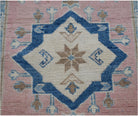 Handmade Afghan Kazakh Hallway Runner | 385 x 80 cm | 12'8" x 2'8" - Najaf Rugs & Textile