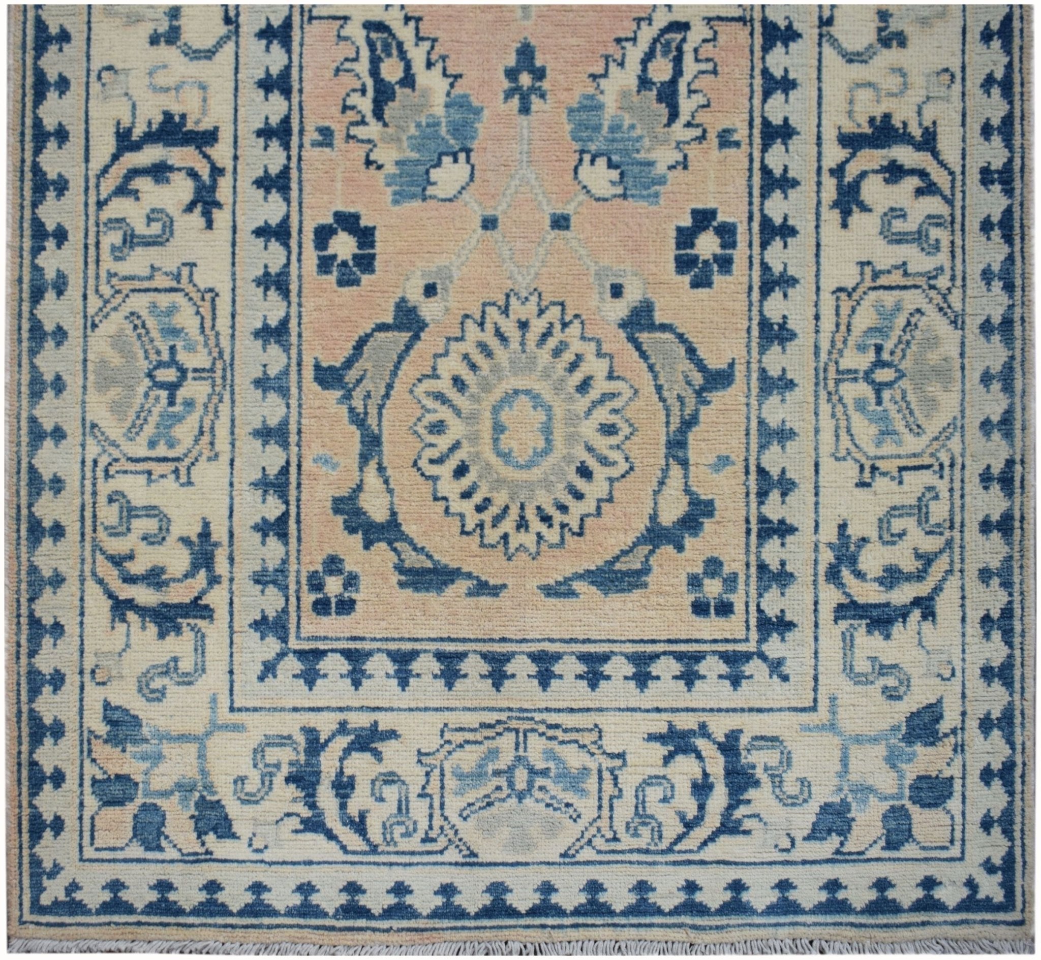 Handmade Afghan Kazakh Hallway Runner | 476 x 88 cm | 18'7" x 2'11" - Najaf Rugs & Textile