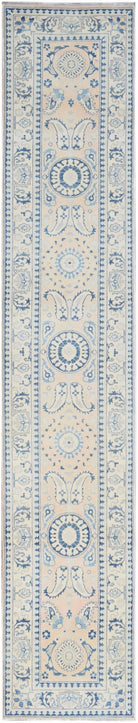 Handmade Afghan Kazakh Hallway Runner | 476 x 88 cm | 18'7" x 2'11" - Najaf Rugs & Textile