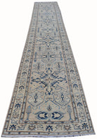 Handmade Afghan Kazakh Hallway Runner | 487 x 80 cm | 16' x 2'7" - Najaf Rugs & Textile