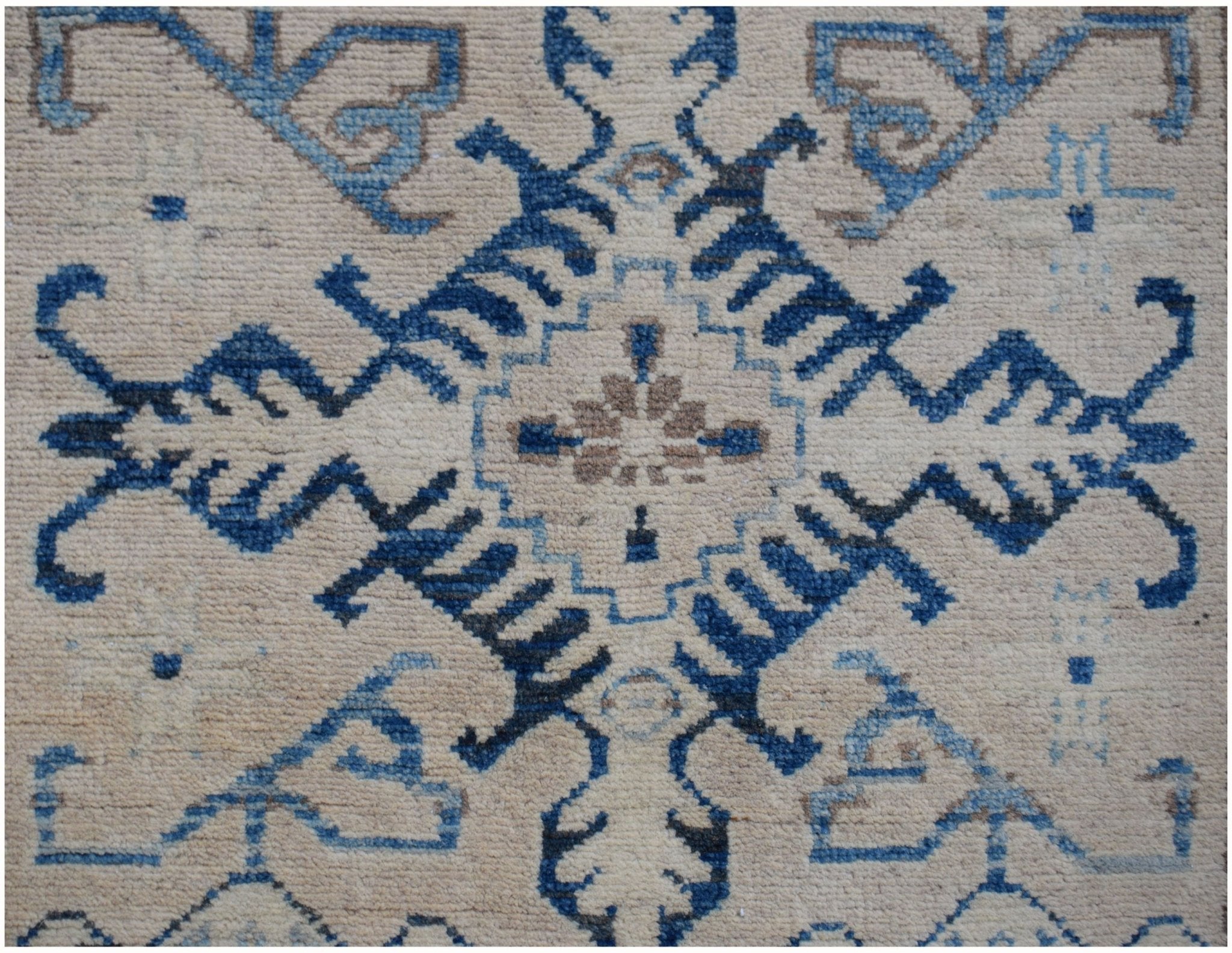 Handmade Afghan Kazakh Hallway Runner | 487 x 80 cm | 16' x 2'7" - Najaf Rugs & Textile