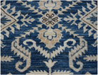 Handmade Afghan Kazakh Hallway Runner | 528 x 73 cm | 17'4" x 2'5" - Najaf Rugs & Textile