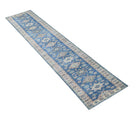 Handmade Afghan Kazakh Hallway Runner | 591 x 78 cm - Najaf Rugs & Textile