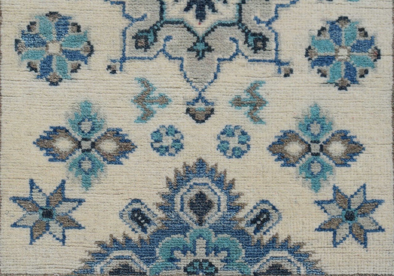 Handmade Afghan Kazakh Hallway Runner | 732 x 80 cm - Najaf Rugs & Textile