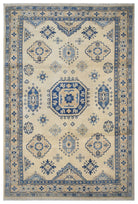 Handmade Afghan Kazakh Rug | 145 x 102 cm | 4'7" x 3'3" - Najaf Rugs & Textile