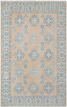 Handmade Afghan Kazakh Rug | 152 x 100 cm | 4'9" x 3'2" - Najaf Rugs & Textile