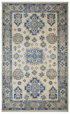 Handmade Afghan Kazakh Rug | 152 x 95 cm | 4'9" x 3'1" - Najaf Rugs & Textile