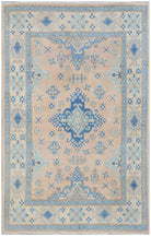 Handmade Afghan Kazakh Rug | 186 x 122 cm | 6'10" x 4' - Najaf Rugs & Textile