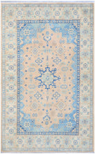 Handmade Afghan Kazakh Rug | 193 x 121 cm | 6'3" x 3'9" - Najaf Rugs & Textile