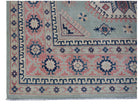 Handmade Afghan Kazakh Rug | 297 x 205 cm | 9'9" x 6'9" - Najaf Rugs & Textile