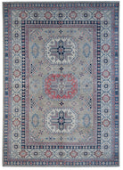 Handmade Afghan Kazakh Rug | 298 x 200 cm | 9'9" x 6'7" - Najaf Rugs & Textile