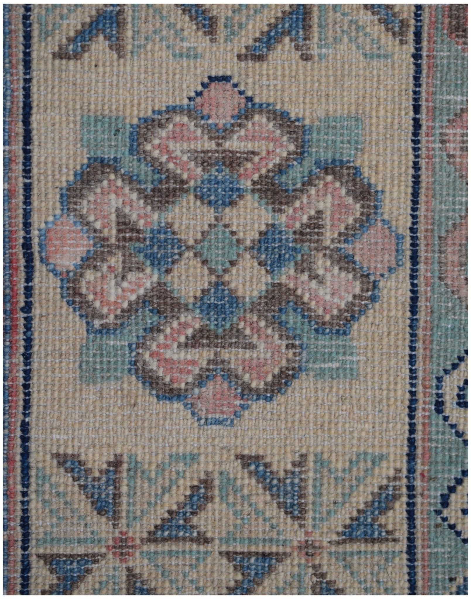 Handmade Afghan Kazakh Rug | 300 x 243 cm - Najaf Rugs & Textile