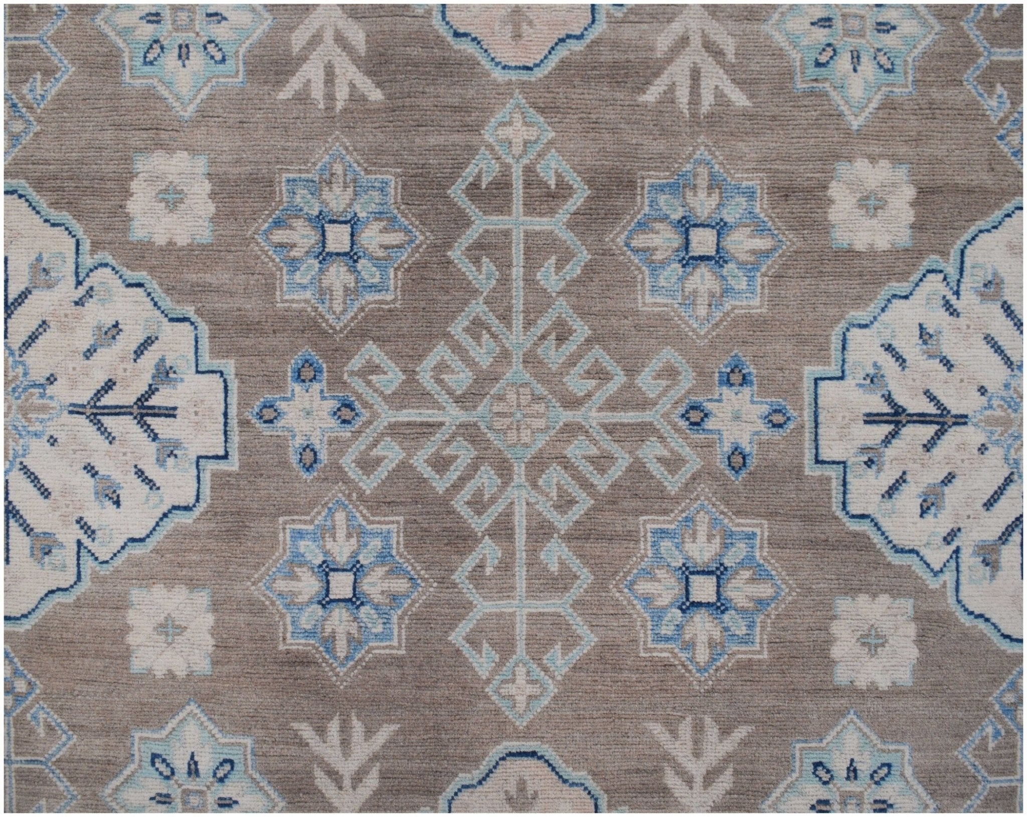 Handmade Afghan Kazakh Rug | 300 x 243 cm - Najaf Rugs & Textile