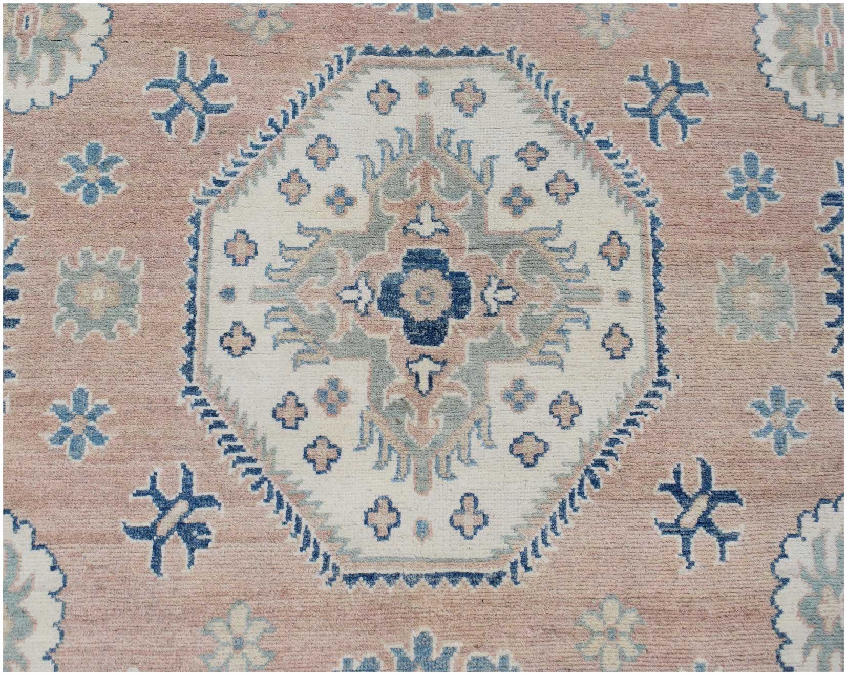 Handmade Afghan Kazakh Rug | 301 x 194 cm | 9'10" x 6'5" - Najaf Rugs & Textile