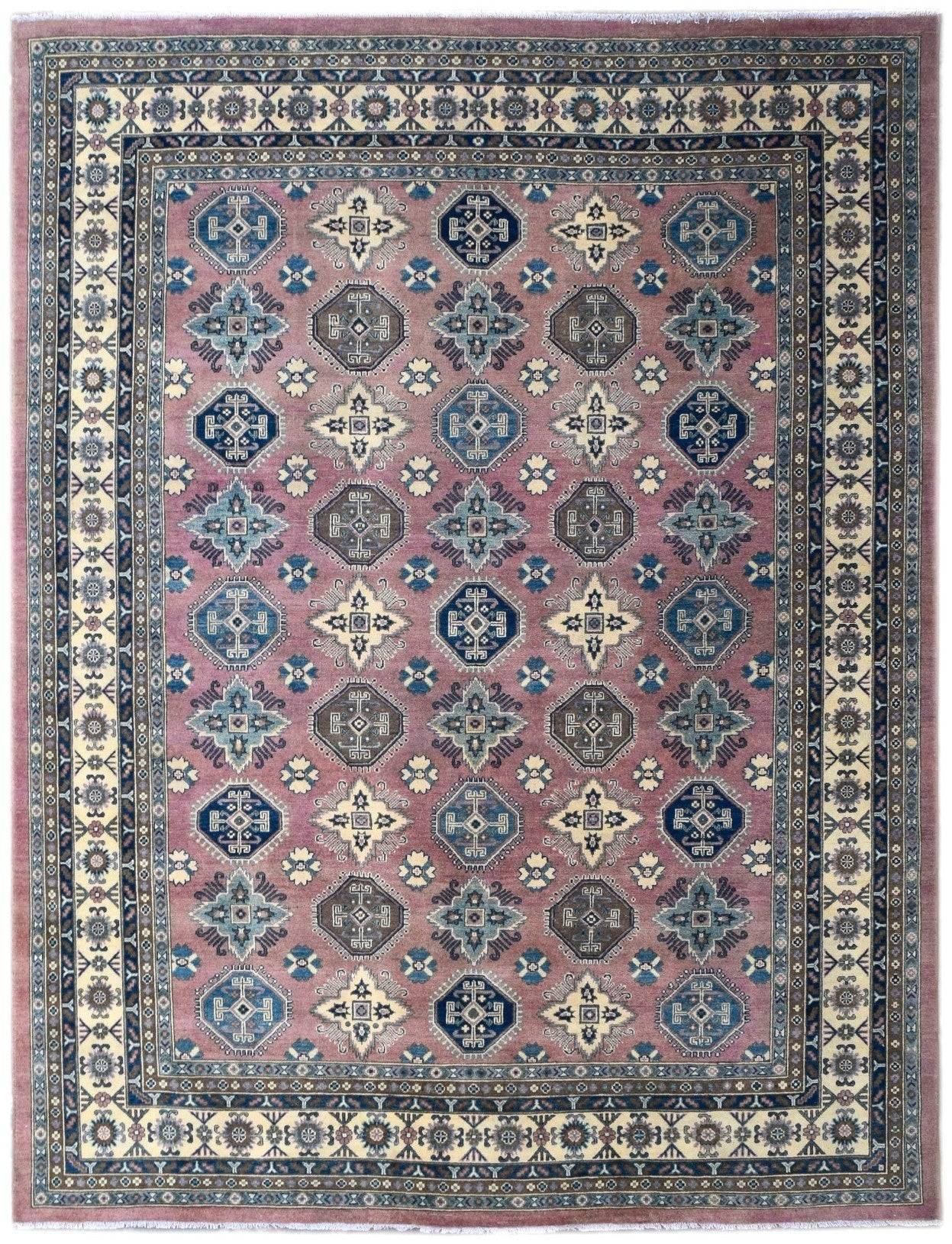 Handmade Afghan Kazakh Rug | 350 x 270 cm - Najaf Rugs & Textile