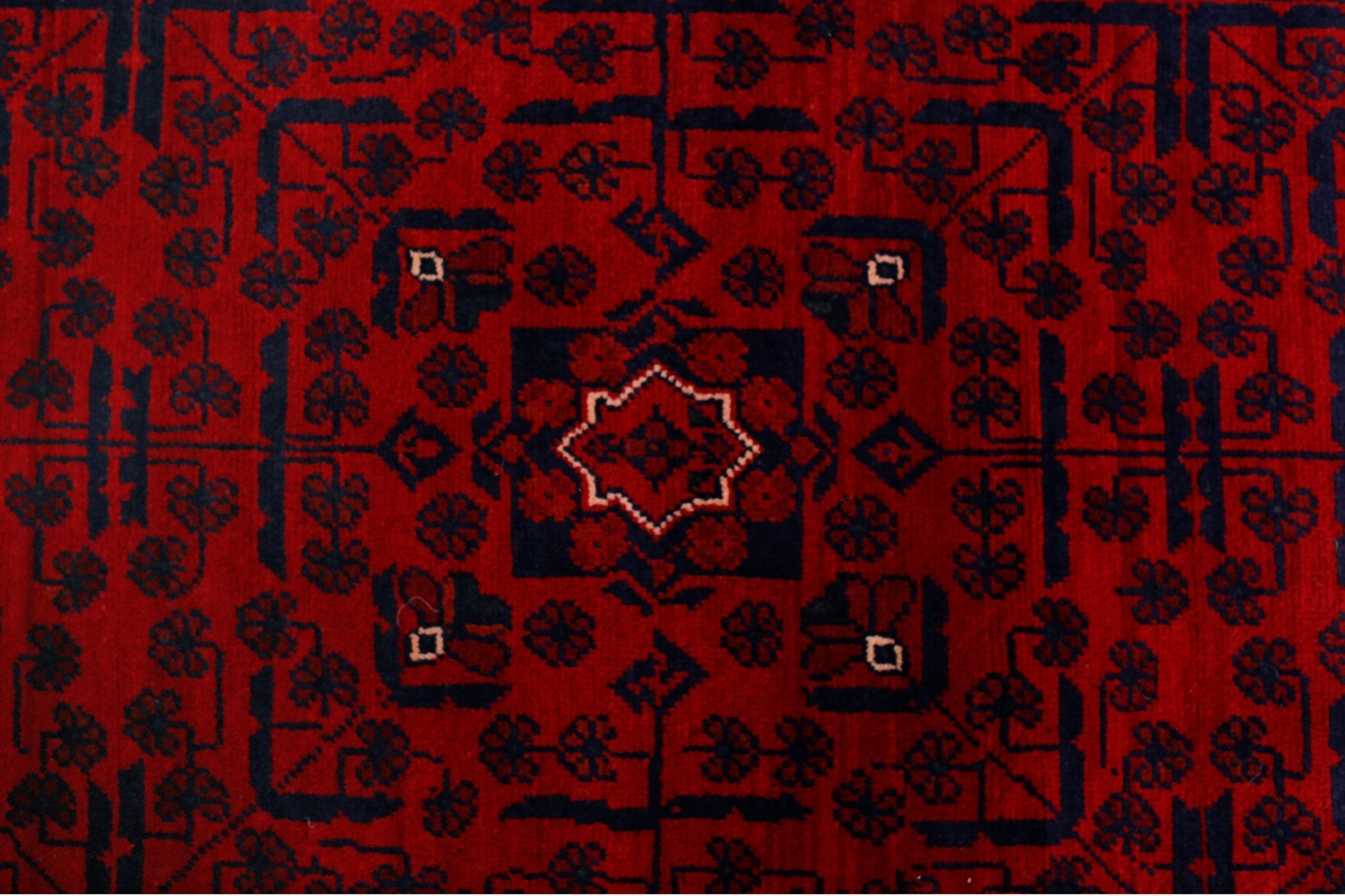 Handmade Afghan Khal Mohammadi Hallway Runner | 573 x 80 cm | 18’10” x 2’8” - Najaf Rugs & Textile