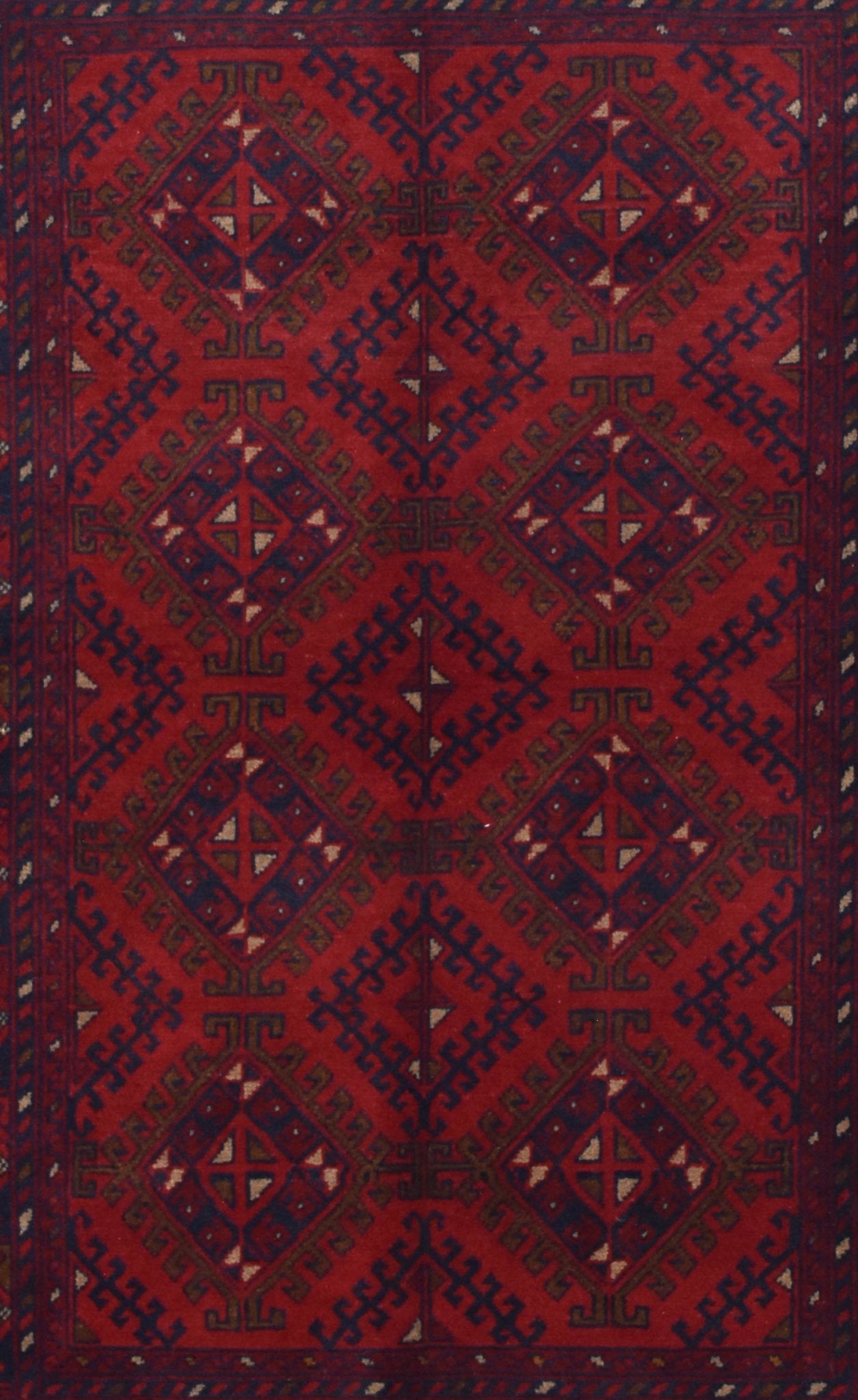 Handmade Afghan Khal Mohammadi Rug | 152 x 100 cm | 4'9" x 3'2" - Najaf Rugs & Textile