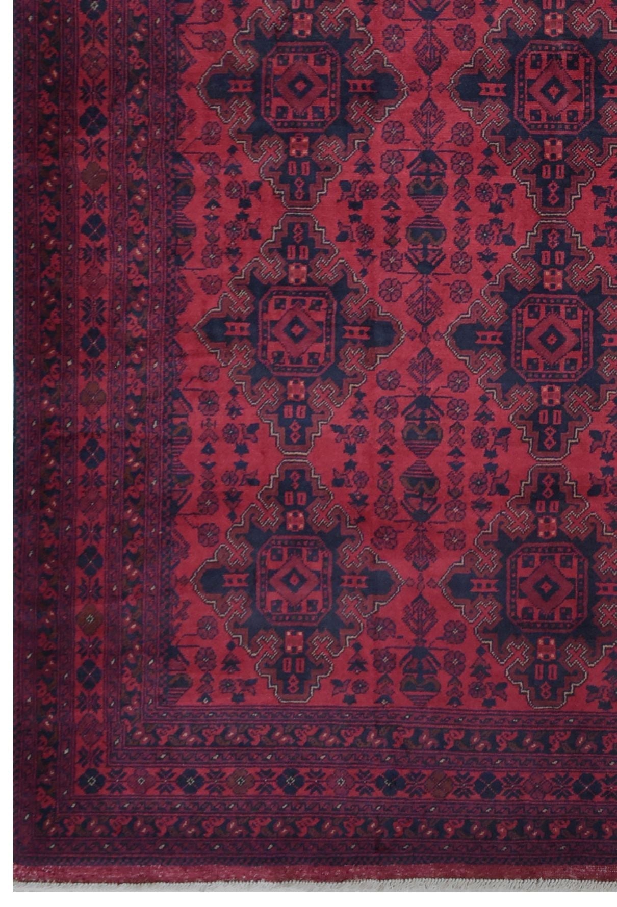 Handmade Afghan Khal Mohammadi Rug | 290 x 200 cm | 9'5" x 6'5" - Najaf Rugs & Textile