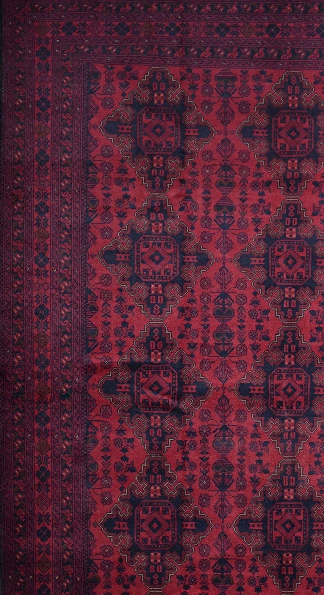 Handmade Afghan Khal Mohammadi Rug | 290 x 200 cm | 9'5" x 6'5" - Najaf Rugs & Textile