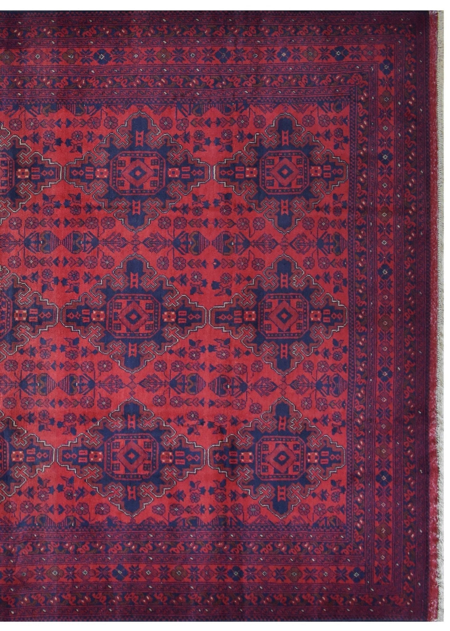 Handmade Afghan Khal Mohammadi Rug | 298 x 200 cm | 9'7" x 6'5" - Najaf Rugs & Textile