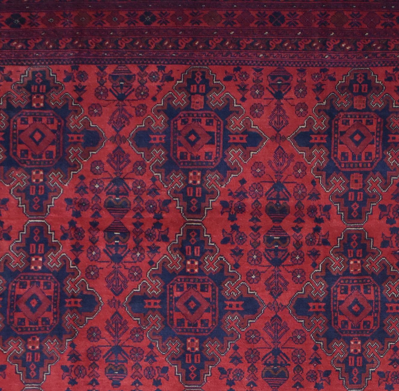 Handmade Afghan Khal Mohammadi Rug | 298 x 200 cm | 9'7" x 6'5" - Najaf Rugs & Textile