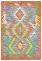 Handmade Afghan Maimana Kilim | 120 x 80 cm | 3'11" x 2'8" - Najaf Rugs & Textile