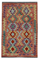 Handmade Afghan Maimana Kilim | 121 x 81 cm | 4' x 2'8" - Najaf Rugs & Textile